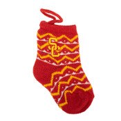 USC Trojans SC Interlock Knit Stocking Ornament